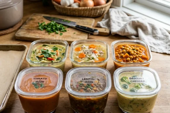 sopas para congelar